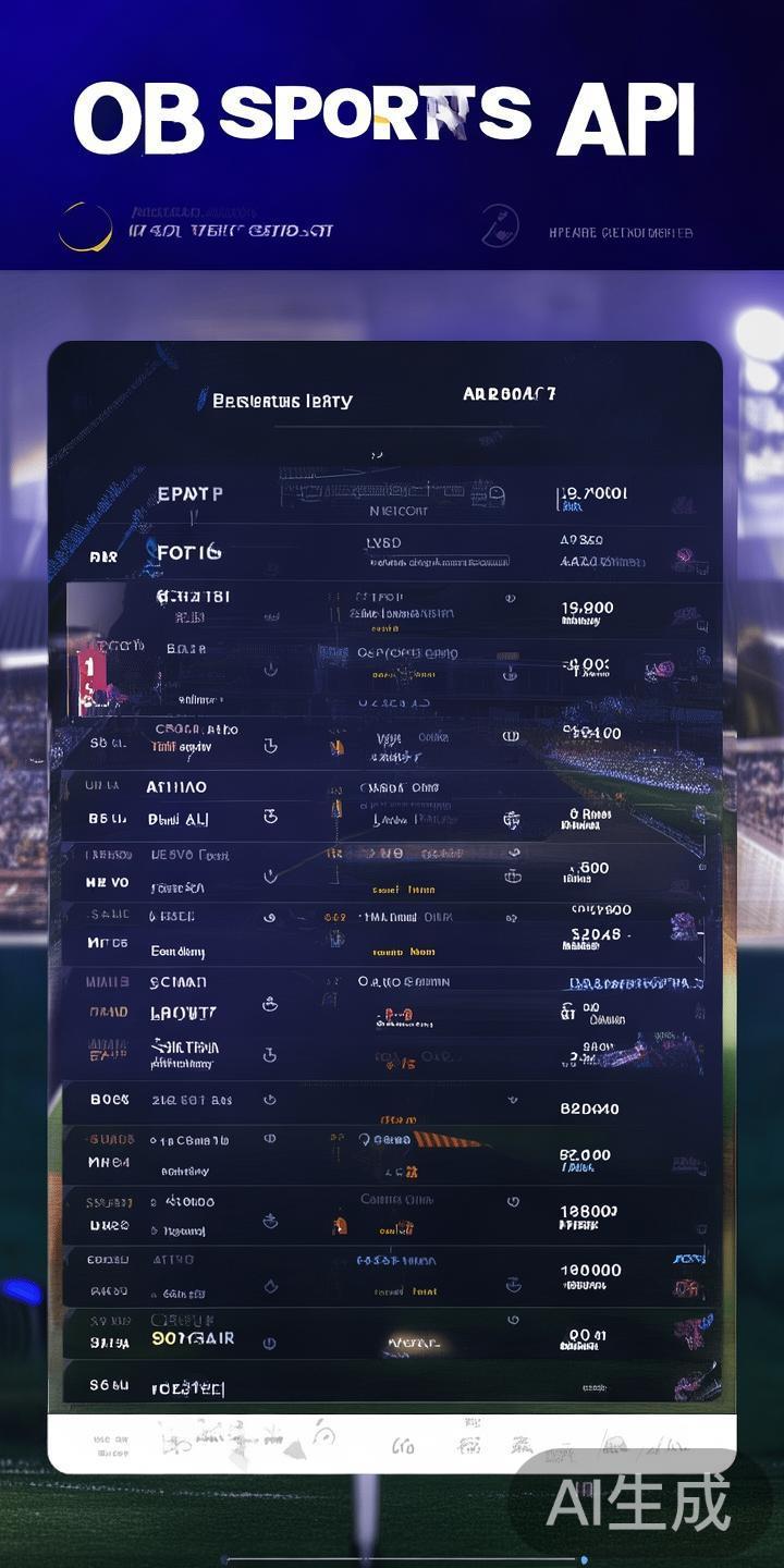 通过OB体育API，用户可以实时获取各种体育赛事的